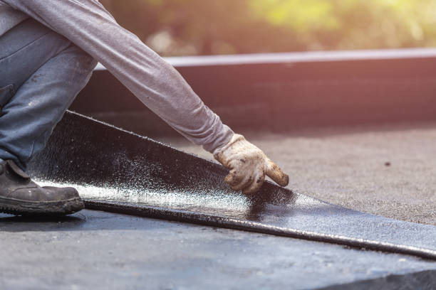 Professional Emergency Waterproofing technician working in Lynn, IN